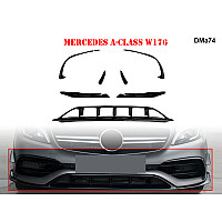 Πρόσθετο Κιτ Πτερύγιων μπροστινού προφυλακτήρα για Mercedes AMG A W176 - DMa74