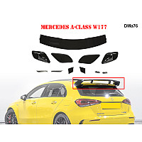 Tuning μαύρη αεροτομή πορτμπαγκάζ Mercedes AMG A class W177 - DMa76 - Sellzone.bg Tuning μαύρη αεροτομή πορτμπαγκάζ Mercedes AMG A class W177 - DMa76