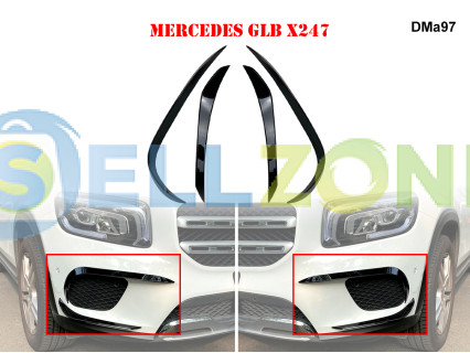 Πλαϊνά Πτερύγια Μπροστινού Προφυλακτήρα για Mercedes GLB X247 - DMa97