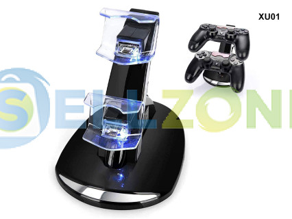 Dock Station Βάση Φόρτισης για 2 χειριστήρια Play Staytion 4 - XU01